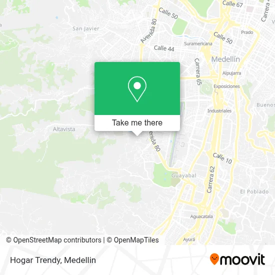 Hogar Trendy map