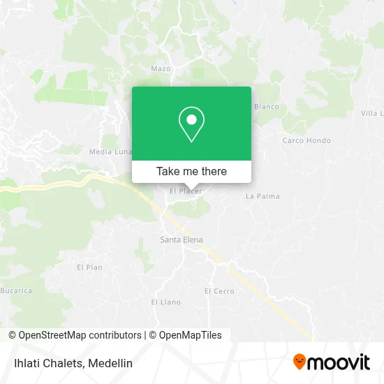Ihlati Chalets map