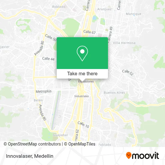 Innovalaser map