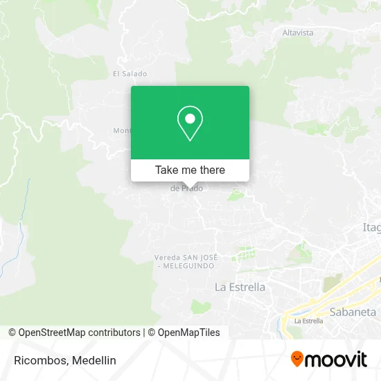 Ricombos map
