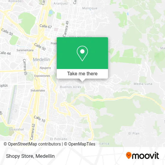 Shopy Store map