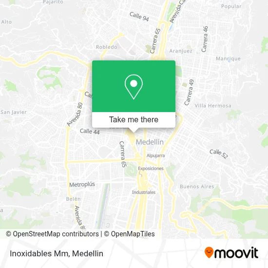 Inoxidables Mm map