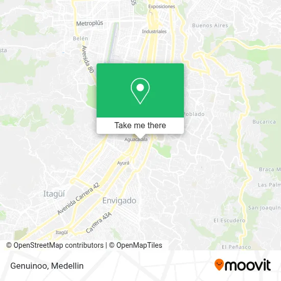 Genuinoo map