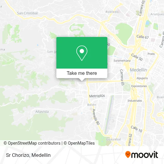 Sr Chorizo map