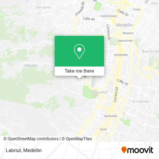 Labriut map