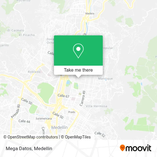 Mega Datos map
