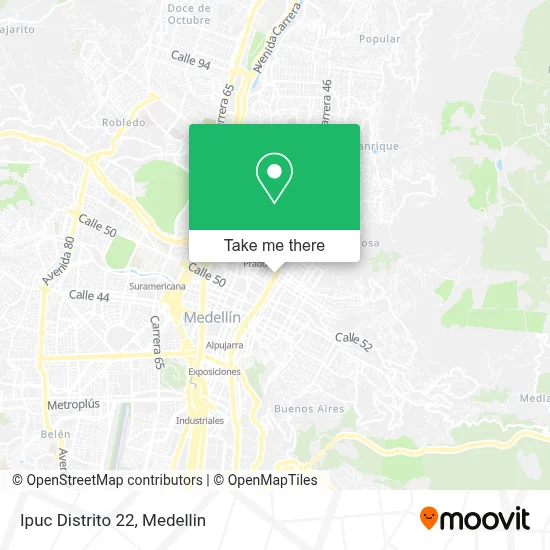Ipuc Distrito 22 map