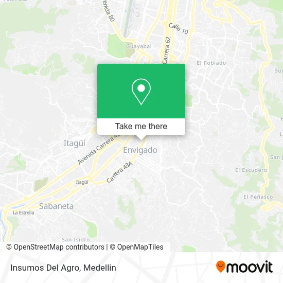 Insumos Del Agro map