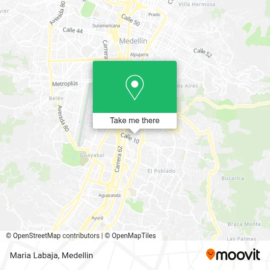 Maria Labaja map