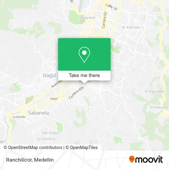 Ranchilicor map