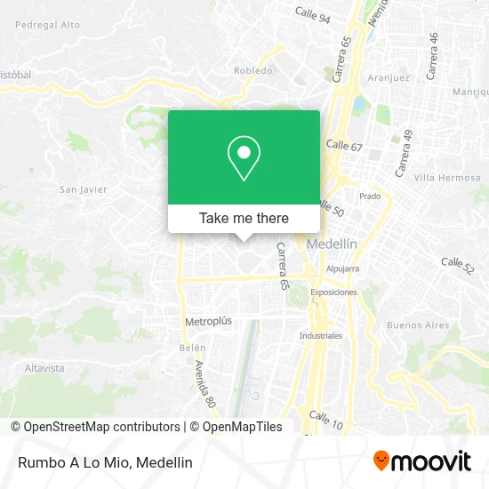 Rumbo A Lo Mio map