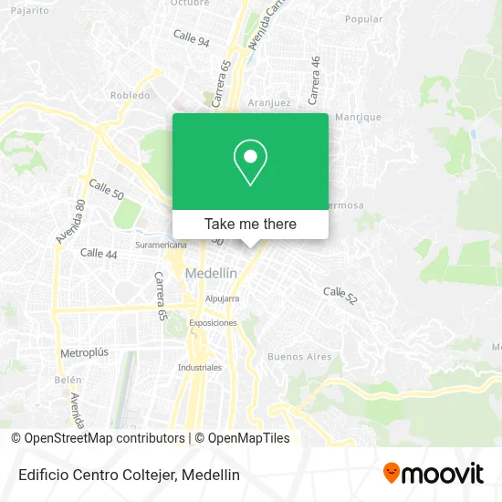 Edificio Centro Coltejer map