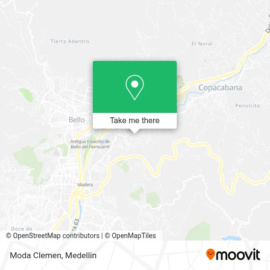 Moda Clemen map