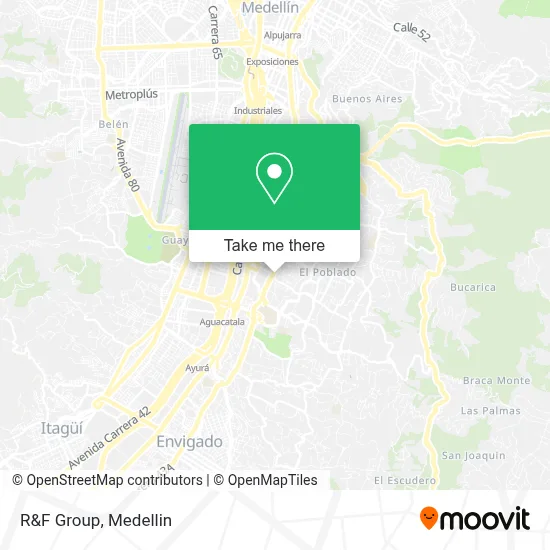 R&F Group map