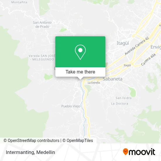 Intermanting map