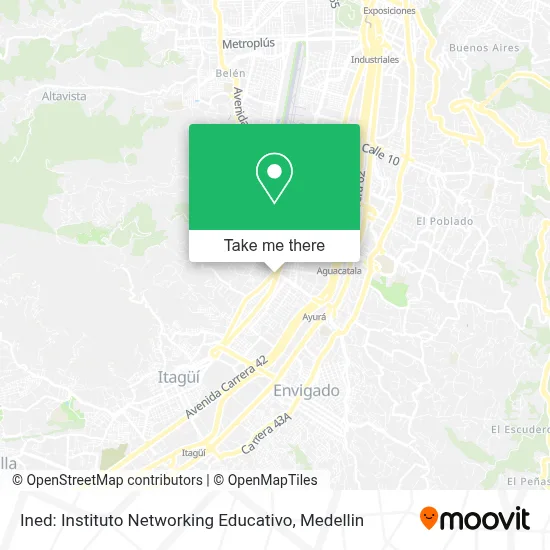 Ined: Instituto Networking Educativo map