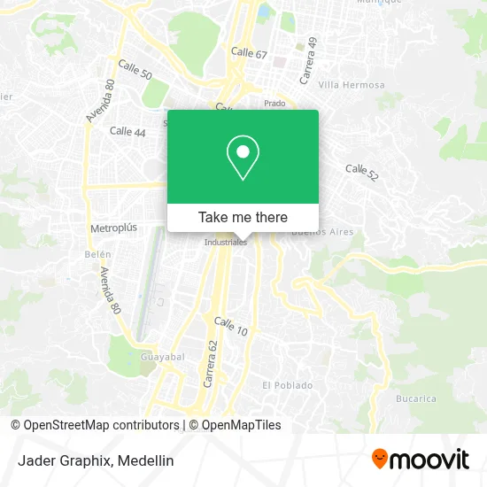 Jader Graphix map