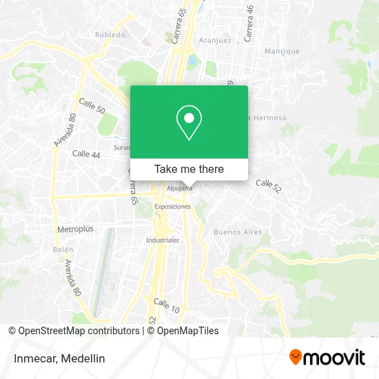 Inmecar map