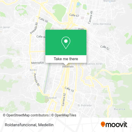 Roldansfuncional map
