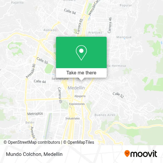 Mundo Colchon map
