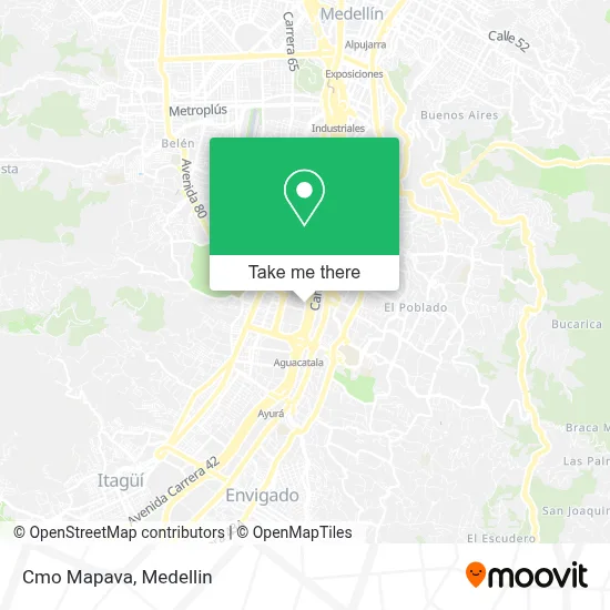 Cmo Mapava map