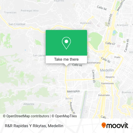 R&R Rapidas Y Rikytas map