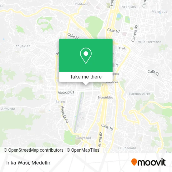 Inka Wasi map