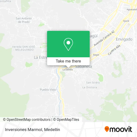 Inversiones Marmol map