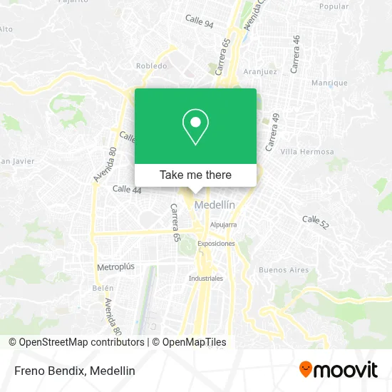 Freno Bendix map
