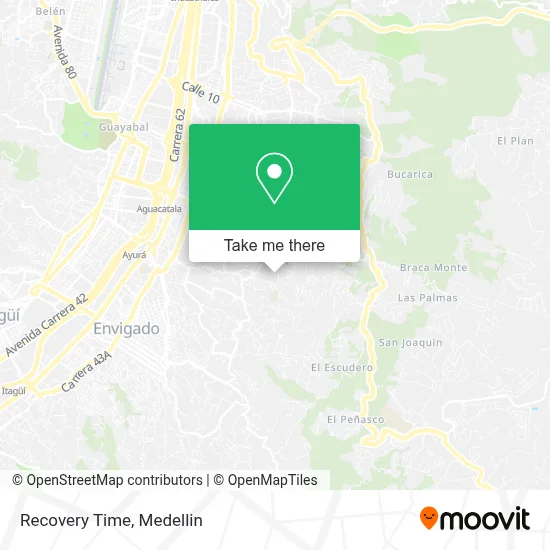 Recovery Time map