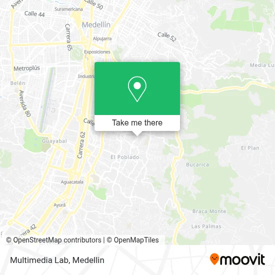 Multimedia Lab map