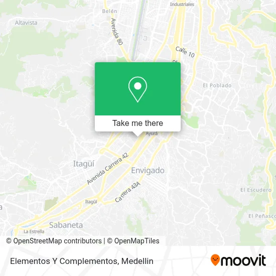 Elementos Y Complementos map