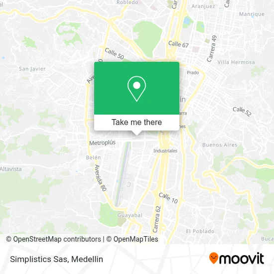 Simplistics Sas map