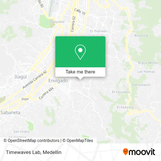 Timewaves Lab map