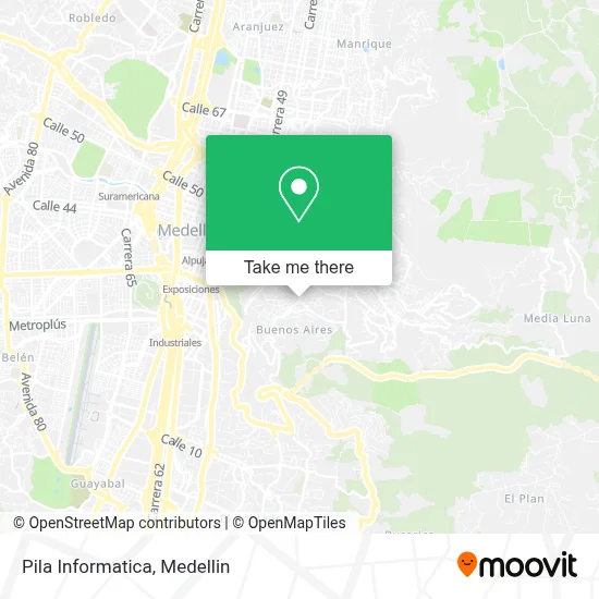 Pila Informatica map