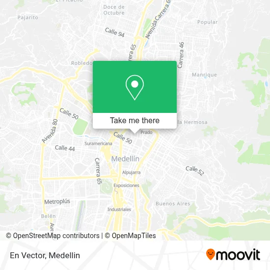 En Vector map