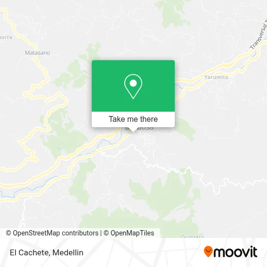El Cachete map
