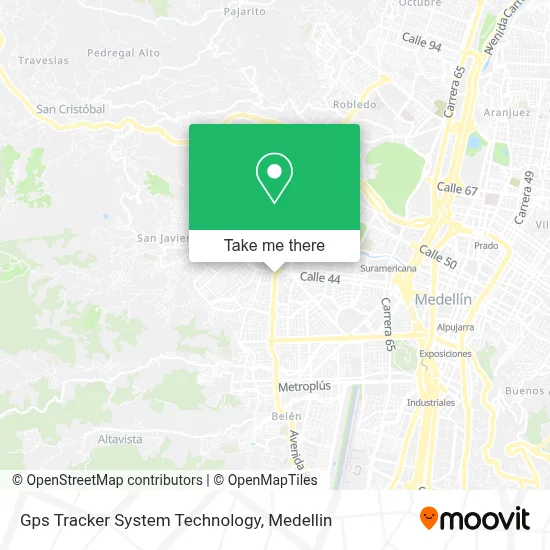 Gps Tracker System Technology map