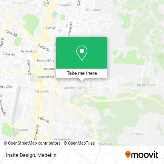 Insite Design map