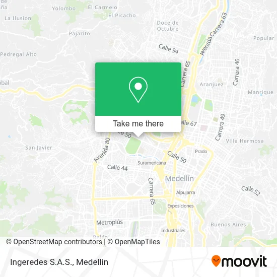 Ingeredes S.A.S. map
