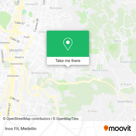 Inos Fit map