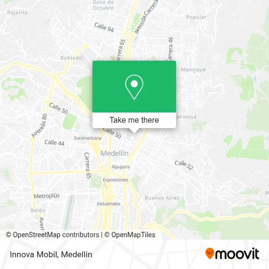 Innova Mobil map