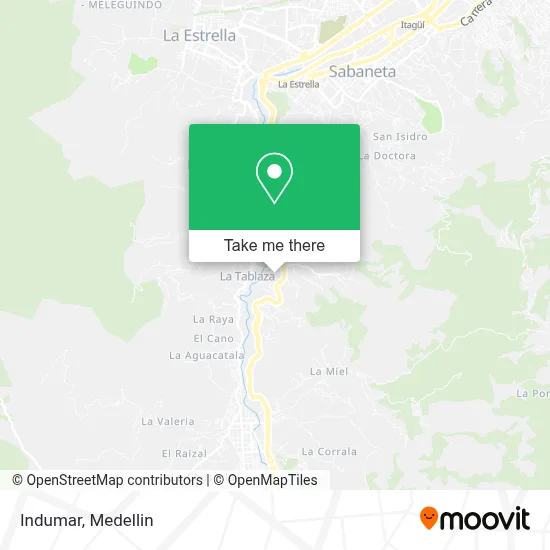 Indumar map