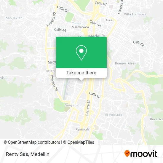 Rentv Sas map