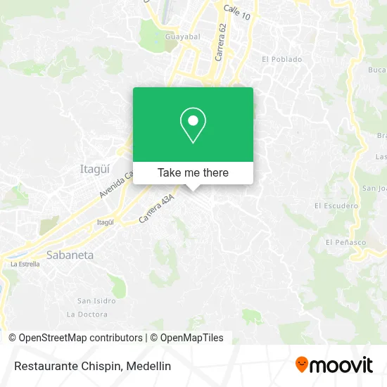 Restaurante Chispin map
