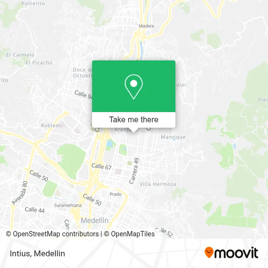 Intius map