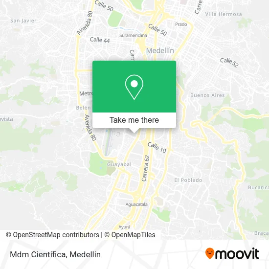 Mdm Científica map
