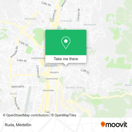 Ruda map