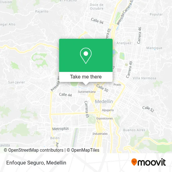 Enfoque Seguro map