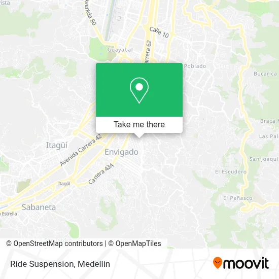 Ride Suspension map